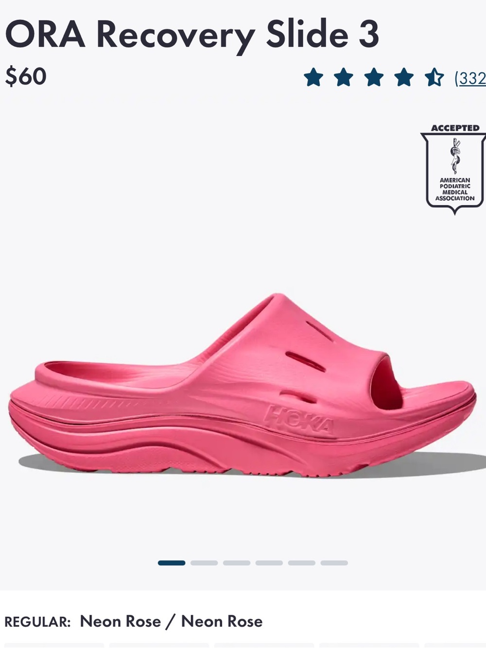 Hoka Ora Slides Women’s Size 8
